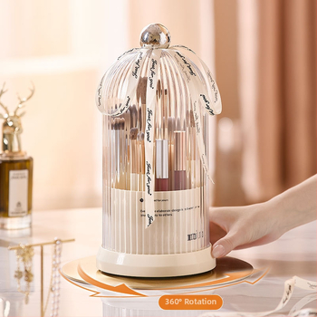 Pöörlev kosmeetikatoodete hoiukarp, mitmekihiline kulmupliiatsi hoiusilinder, lauaarvuti tualettlaud, pliiatsihoidja, huulepulk, mitmesuguste esemete hoiuriiul