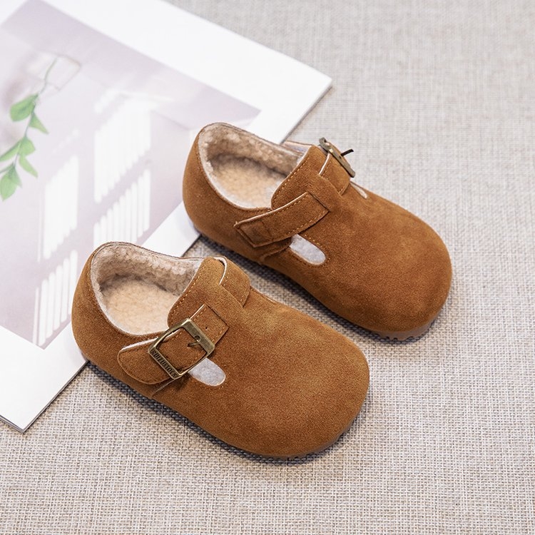 Кожени обувки за момичета 2024 Пролет и есен Нов стил Детски принцесни обувки с мека подметка Бебешки обувки Мокасини Модерни детски единични обувки