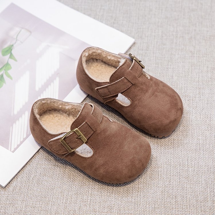 Кожени обувки за момичета 2024 Пролет и есен Нов стил Детски принцесни обувки с мека подметка Бебешки обувки Мокасини Модерни детски единични обувки