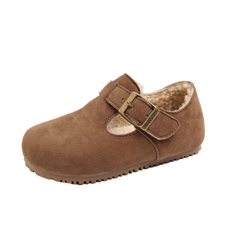 Кожени обувки за момичета 2024 Пролет и есен Нов стил Детски принцесни обувки с мека подметка Бебешки обувки Мокасини Модерни детски единични обувки