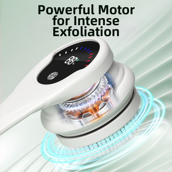 Електрическа четка за вана и душ CrossBorder, водоустойчива, с дълга дръжка, кална четка за вана в ъгли, пет в едно, електрическа въртяща се четка за вана