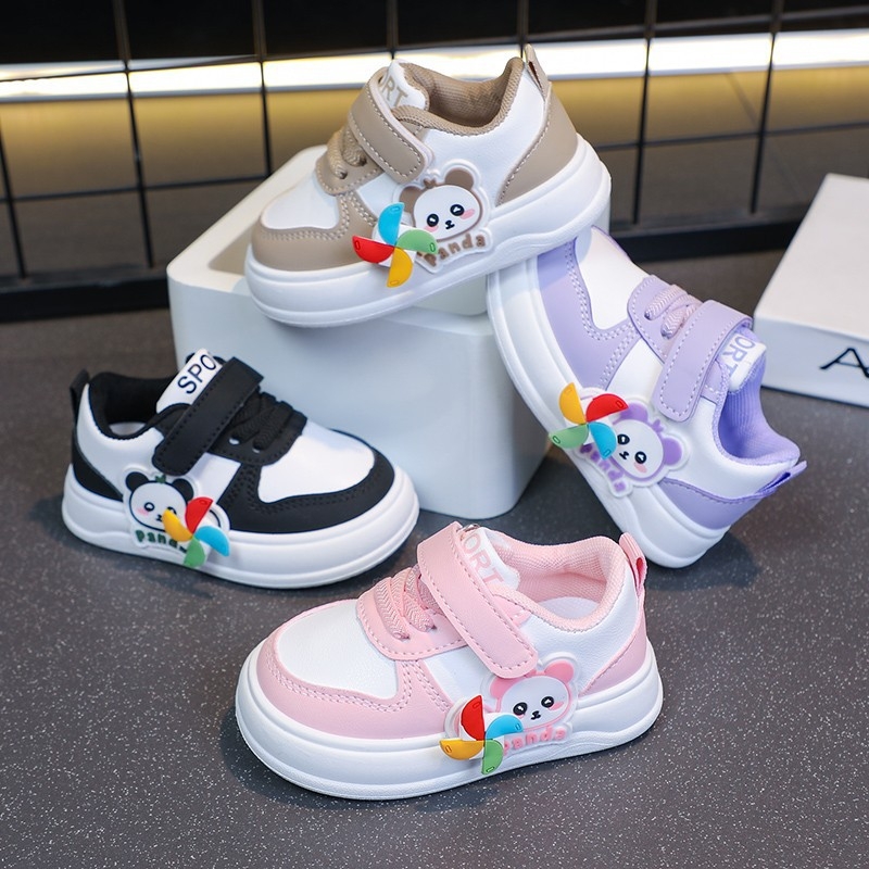 Детски обувки за малки деца, средно високи, дишащи, устойчиви на износване, ежедневни обувки за момичета, маратонки за момчета, детски обувки за пролет и есен