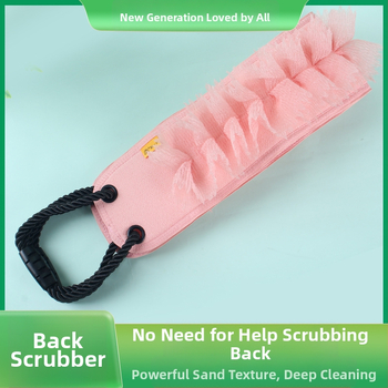 Pikk hõõrumisrätik spetsiaalne majapidamises kasutatav kaheotstarbeline Rabe vannihõõrumishari seljale vannilill 2-ühes vann