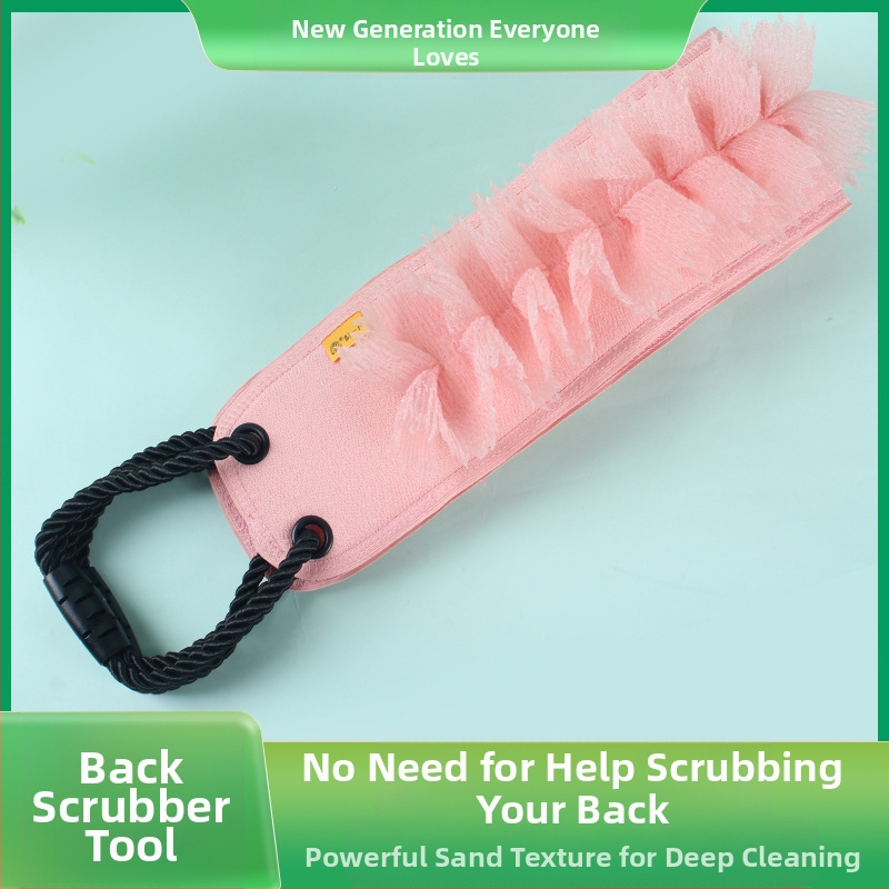 Pikk hõõrumisrätik spetsiaalne majapidamises kasutatav kaheotstarbeline Rabe vannihõõrumishari seljale vannilill 2-ühes vann