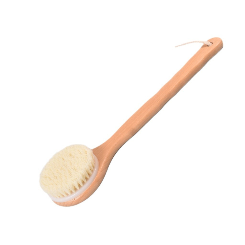 [Директно от фабриката] на склад Amazon трансгранична четка за вана с форма на прасе, ръчна, дълга дръжка, масажна четка за скраб, четка за вана