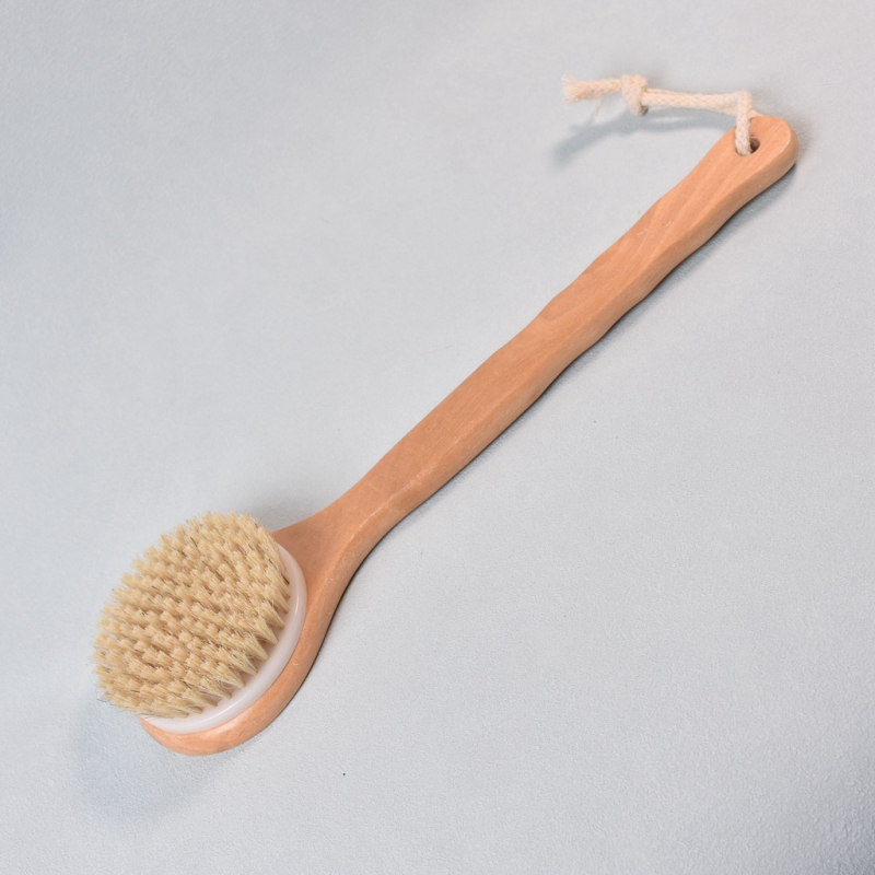 [Директно от фабриката] на склад Amazon трансгранична четка за вана с форма на прасе, ръчна, дълга дръжка, масажна четка за скраб, четка за вана