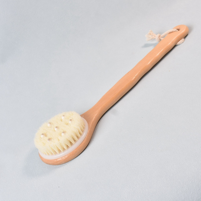 [Директно от фабриката] на склад Amazon трансгранична четка за вана с форма на прасе, ръчна, дълга дръжка, масажна четка за скраб, четка за вана