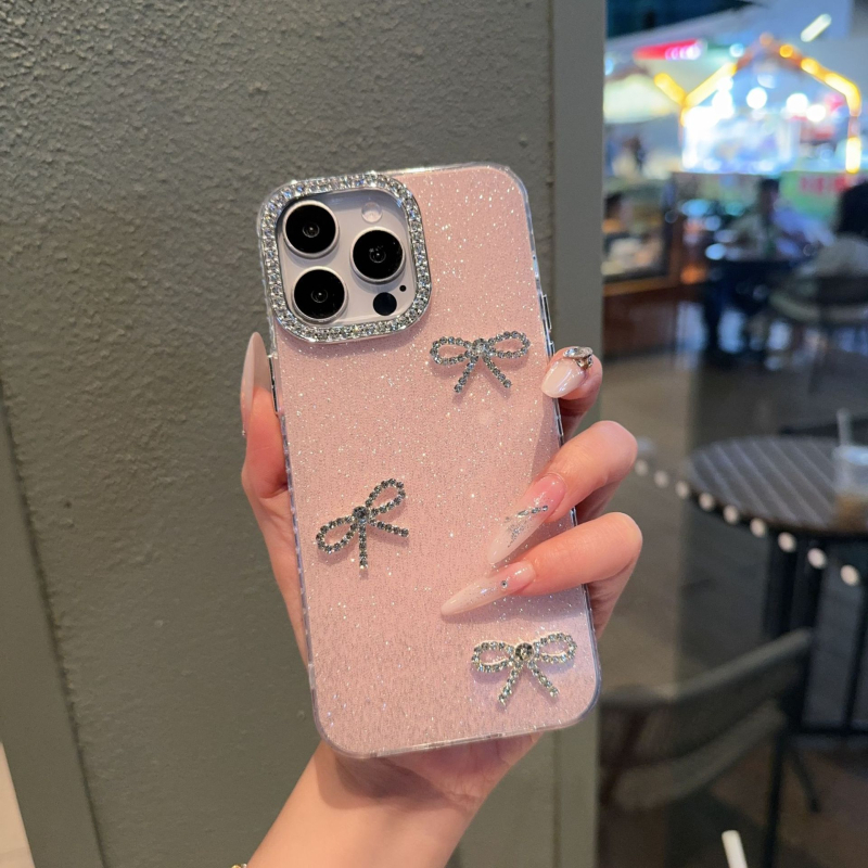 Carcasă de telefon drăguță cu fundă, potrivită pentru Apple 17Promax, carcasă de protecție completă IP11/12/13/14/15PM