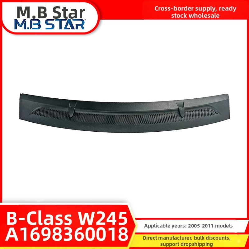 Vhodné pre Mercedes-Benz triedy B W245, akumulačná doska na vodu, starý model, výstup vzduchu do kapoty 1698300275/0375 1698360018m