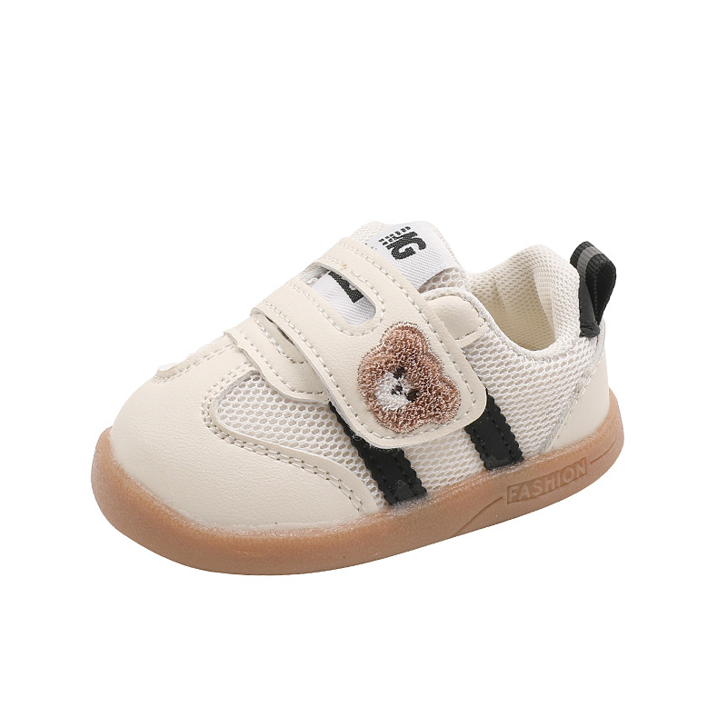 Meeste ja naiste pehme tallaga beebikingad, valged beebikingad, libisemiskindlad hingavad vabaaja võrkkingad, topeltvõrgust, terve põlvkonna juukseid