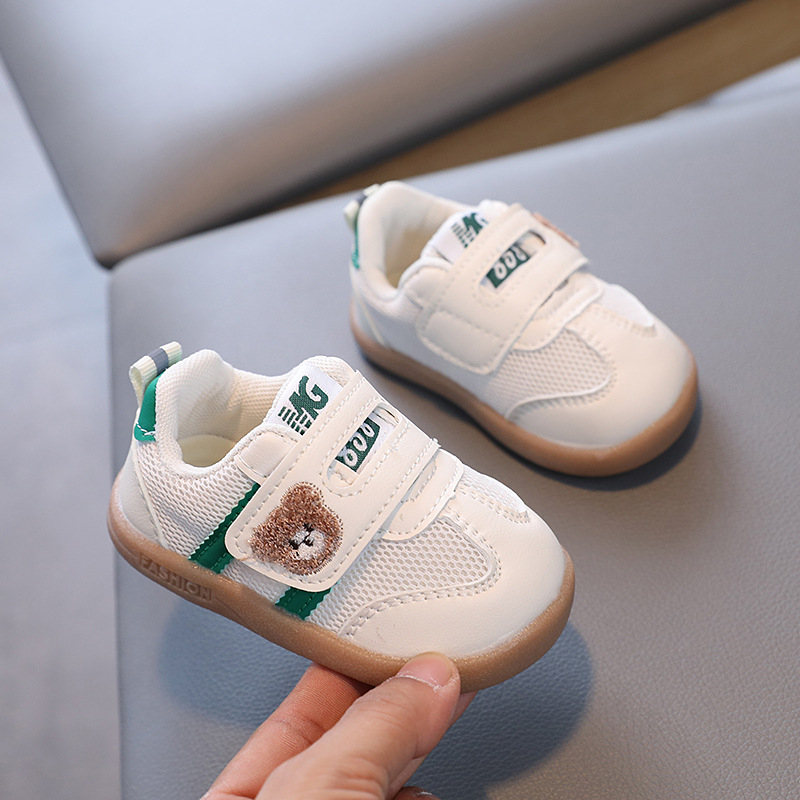 Meeste ja naiste pehme tallaga beebikingad, valged beebikingad, libisemiskindlad hingavad vabaaja võrkkingad, topeltvõrgust, terve põlvkonna juukseid