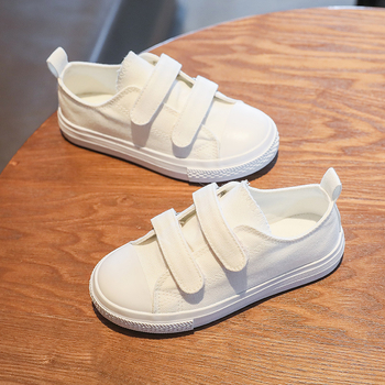 Bērnu audekla apavi 2025. gada pavasarī, jauni meiteņu audekla apavi, zēnu baltas kedas, mazuļu un skolēnu apavi maziem un vidējiem bērniem