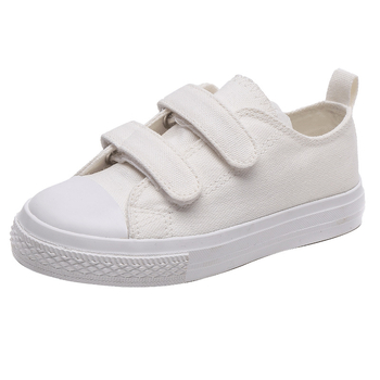 Bērnu audekla apavi 2025. gada pavasarī, jauni meiteņu audekla apavi, zēnu baltas kedas, mazuļu un skolēnu apavi maziem un vidējiem bērniem