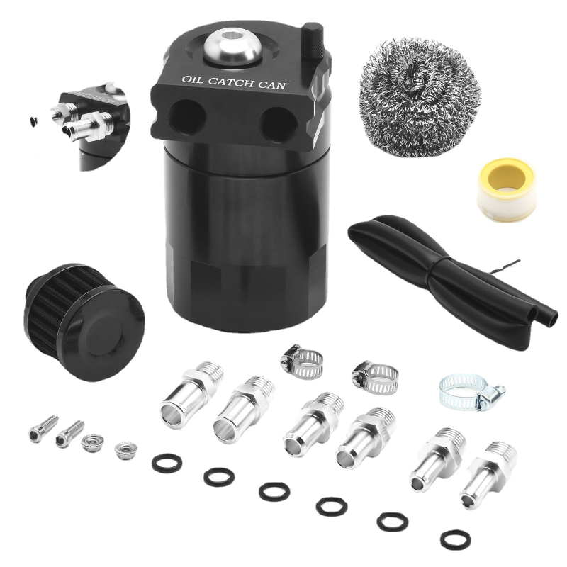 Аксесоари за модификация на автомобили през граница, дишаща тенджера с въздушен филтър, стоманена телена топка, тенджера за рециклиране на отпадъчни газове, филтърна тенджера 300 мл