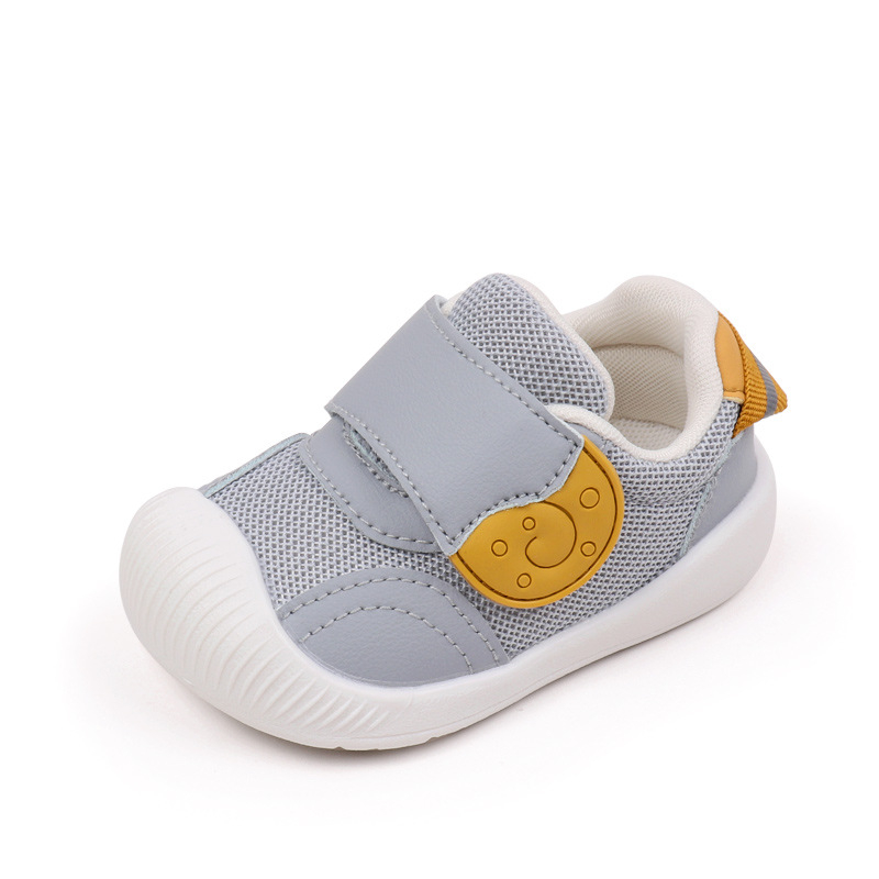 Пролетни и есенни анимационни сладки бебешки спортни обувки за 1 до 2 години момчета и момичета с мека гумена подметка, неплъзгащи се дишащи обувки за малки деца