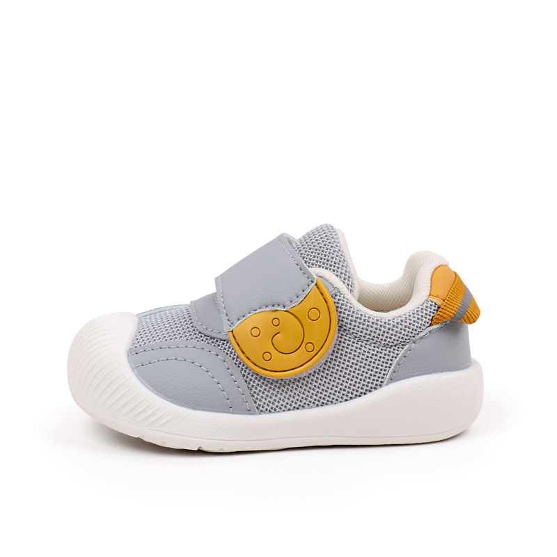 Пролетни и есенни анимационни сладки бебешки спортни обувки за 1 до 2 години момчета и момичета с мека гумена подметка, неплъзгащи се дишащи обувки за малки деца