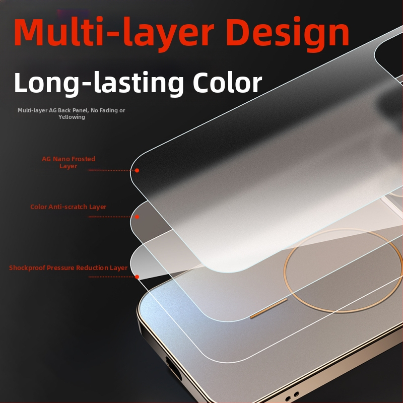 Vhodné pre iPhone 16, magnetické puzdro na telefón Promax s veľkým okienkom, matná koža, ktorá sa okamžite zmení na ochranné puzdro pre Apple 17.