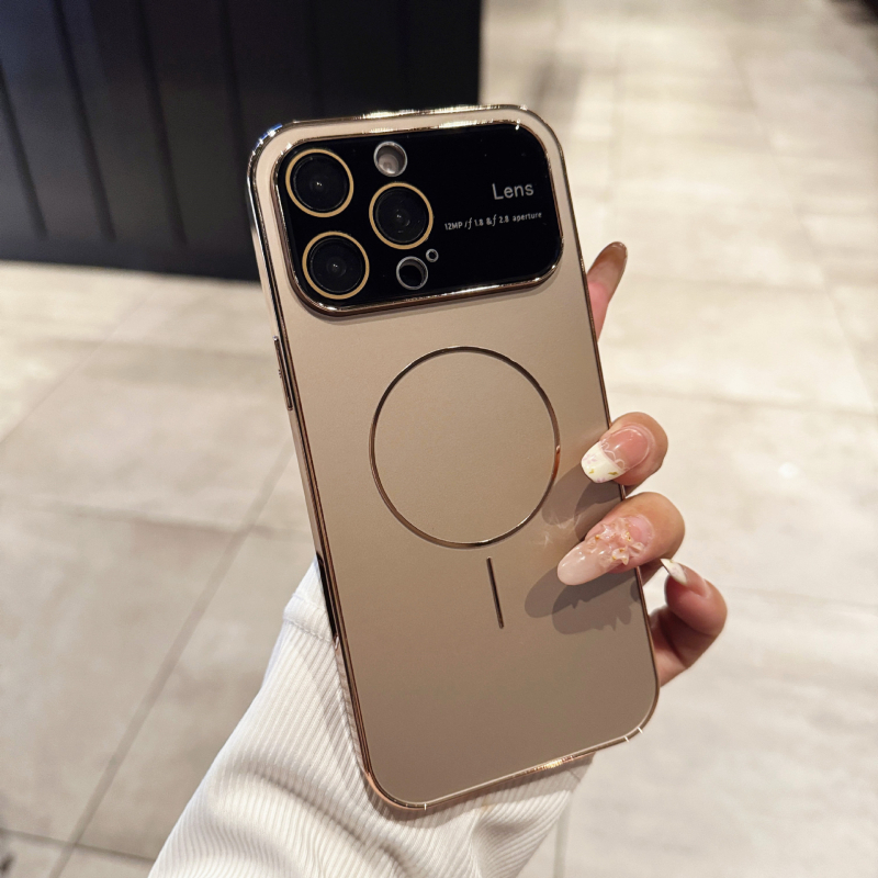 Sobib Iphone 16Promaxile. Suure aknaga magnetiline telefoniümbris. Härmas Ag nahatunnetus. Muutub koheselt Apple 17 kaitseümbriseks.