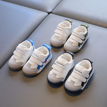 Xiao Liu Bao 2024 sügis 1-2-aastasele beebile mõeldud väikelapse kingad poistele, funktsionaalsed libisemiskindlad Forrest Gump kingad tüdrukutele, pehme tallaga valged kingad