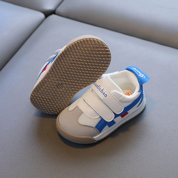 Xiao Liu Bao 2024 sügis 1-2-aastasele beebile mõeldud väikelapse kingad poistele, funktsionaalsed libisemiskindlad Forrest Gump kingad tüdrukutele, pehme tallaga valged kingad