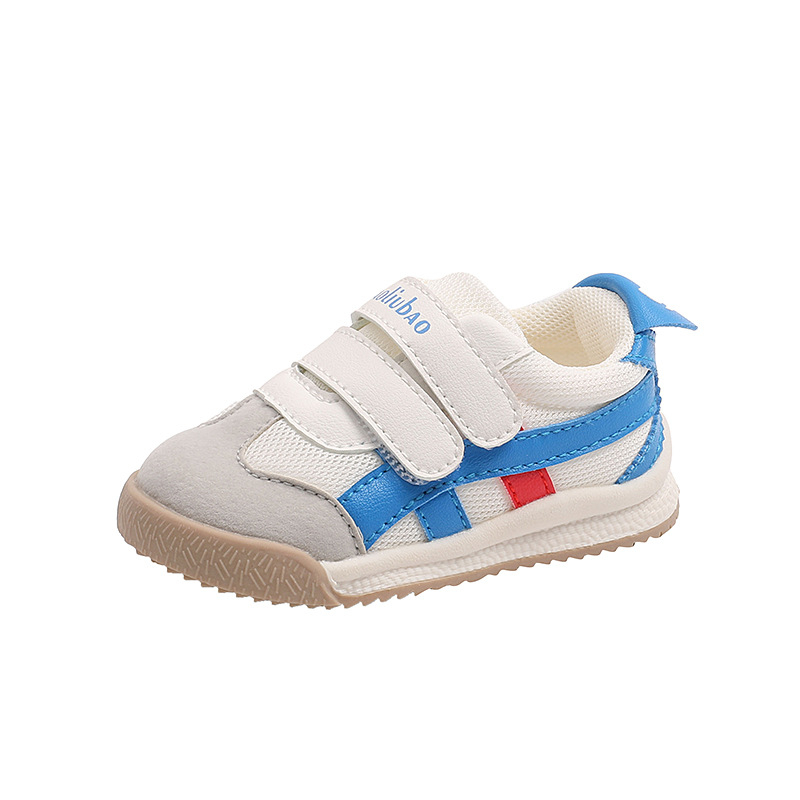 Xiao Liu Bao 2024 sügis 1-2-aastasele beebile mõeldud väikelapse kingad poistele, funktsionaalsed libisemiskindlad Forrest Gump kingad tüdrukutele, pehme tallaga valged kingad