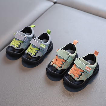 2025. aasta kevad- ja sügistooted, uued Xiaoxiaoxiubao 1-2-aastastele libisemiskindlad beebikingad, meeste ja naiste laste libisemiskindlad pehme põhjaga lõuendikingad