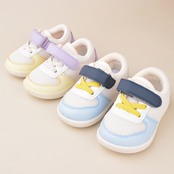 Jaunas pavasara krāsas, elpojošas bērnu kedas, ikdienas, mīkstas apakšas, plakanas, tīkliņveida kurpes, pieejamas 2025. gadā.