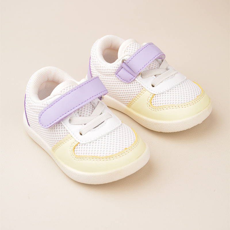 Jaunas pavasara krāsas, elpojošas bērnu kedas, ikdienas, mīkstas apakšas, plakanas, tīkliņveida kurpes, pieejamas 2025. gadā.