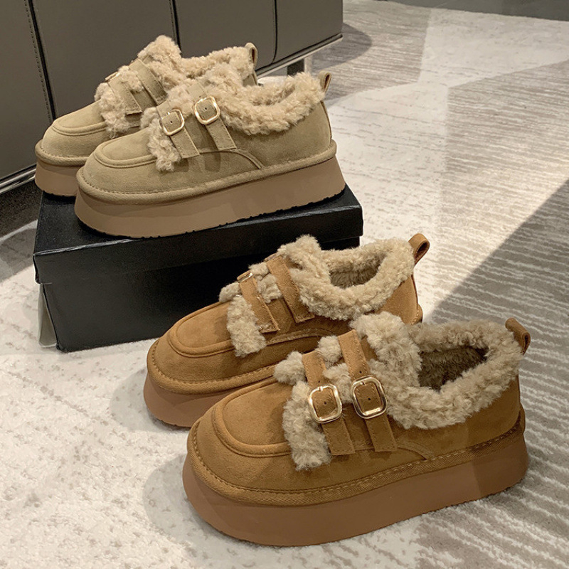 ar vilnas oderi Birkenth sieviešu 2024. gada jaunās ziemas biezās, siltās sieviešu kurpes subnet sarkanas super uguns kokvilnas kurpes ar biezu zoli sniega zābaki