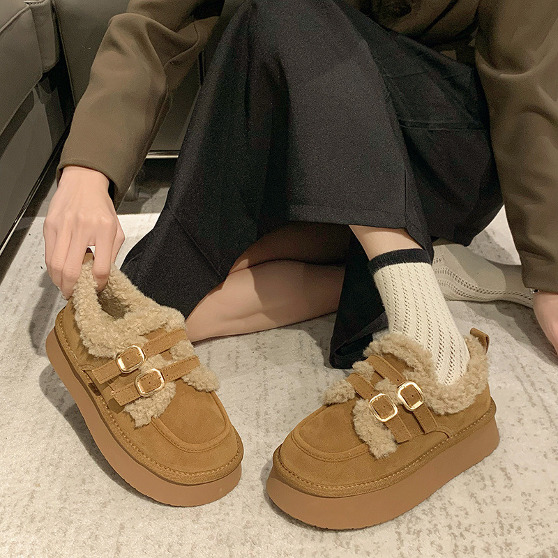 ar vilnas oderi Birkenth sieviešu 2024. gada jaunās ziemas biezās, siltās sieviešu kurpes subnet sarkanas super uguns kokvilnas kurpes ar biezu zoli sniega zābaki