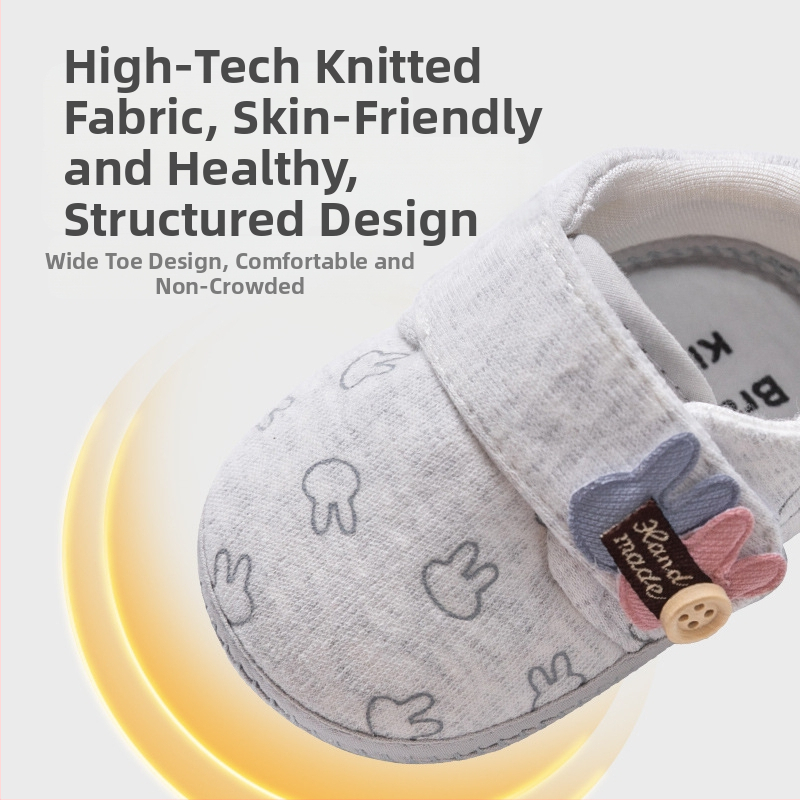 Novorodenecké kreslené protišmykové predchodiace topánky 03--12 mesiacov, mäkká podrážka, vnútorné podlahové topánky, protišmykové a odolné voči opotrebovaniu