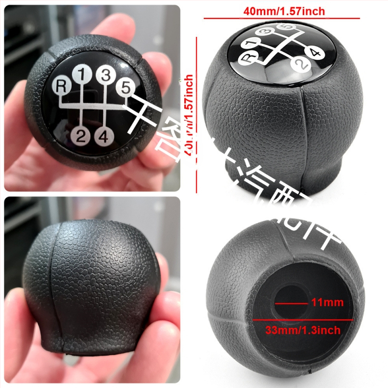 Подходящ за скоростен лост за автомобили Opel CORSA, шит от кожа, прахозащитен калъф за скоростна кутия