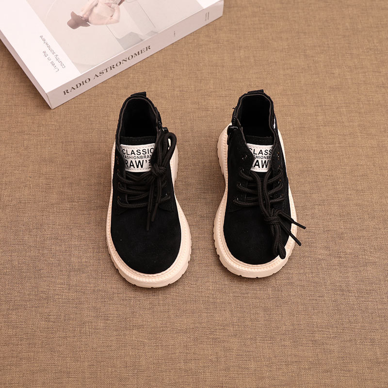 Bērnu darba zābaki, pavasara un rudens bērnu zābaki, zēnu daudzpusīgie zābaki, meiteņu moderni, ērti un ikdienas īsie zābaki