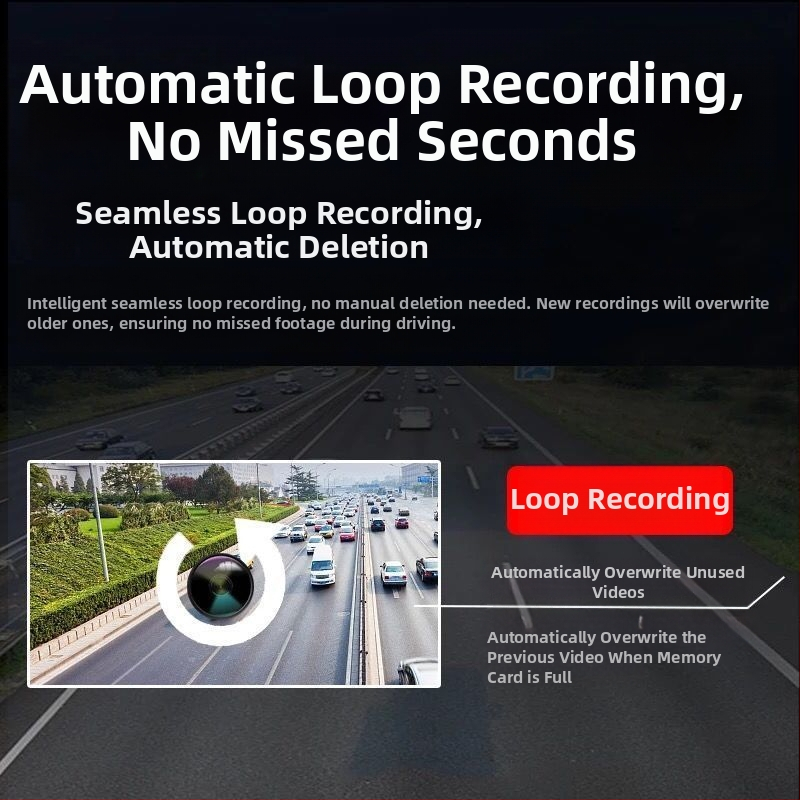 Трипосочна камера за шофиране с рекордер 1080P с три обектива и изображение за заден ход, автомобилен рекордер, фабрика за свързване на мобилни телефони