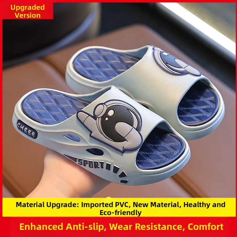 Детски сандали и чехли за родител-дете, меко дъно, нови за възрастни, летни, анимационни, неплъзгащи се, за домашна баня, за баня, за открито