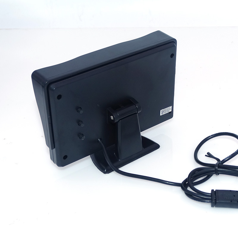 Automašīnas displeja universāls 4,3 collu augstas izšķirtspējas digitālais LCD televizors ar atpakaļgaitas attēlu un DVD mazo displeju