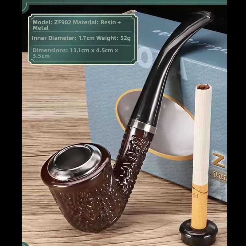 Sveķu pīpe Vecmodīga dzelzs katla apaļa apakša Sasmalcināta tabaka Divējāda pielietojuma Noņemams un mazgājams cirkulācijas filtrs Iesācēja līmeņa tradicionālā pīpe