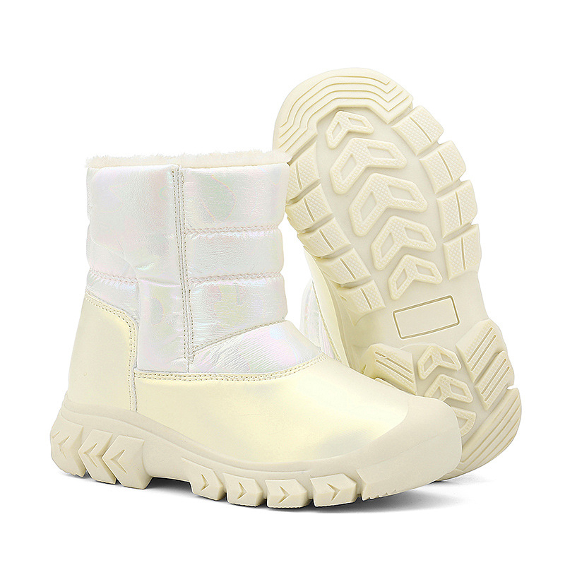 Bērnu sniega zābaku ražotāji, kas pārdod bērnu kokvilnas apavus, zēnu samta siltos ziemas zābakus, ārējās tirdzniecības meiteņu kokvilnas zābakus.