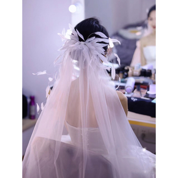 Vjenčanica za kosu u stilu Mori, vilinski cvijet, princeza, vjenčanica, stiliziranje, vrhunska traka za kosu, kopča za vjenčanu pređu, pribor za šminkanje