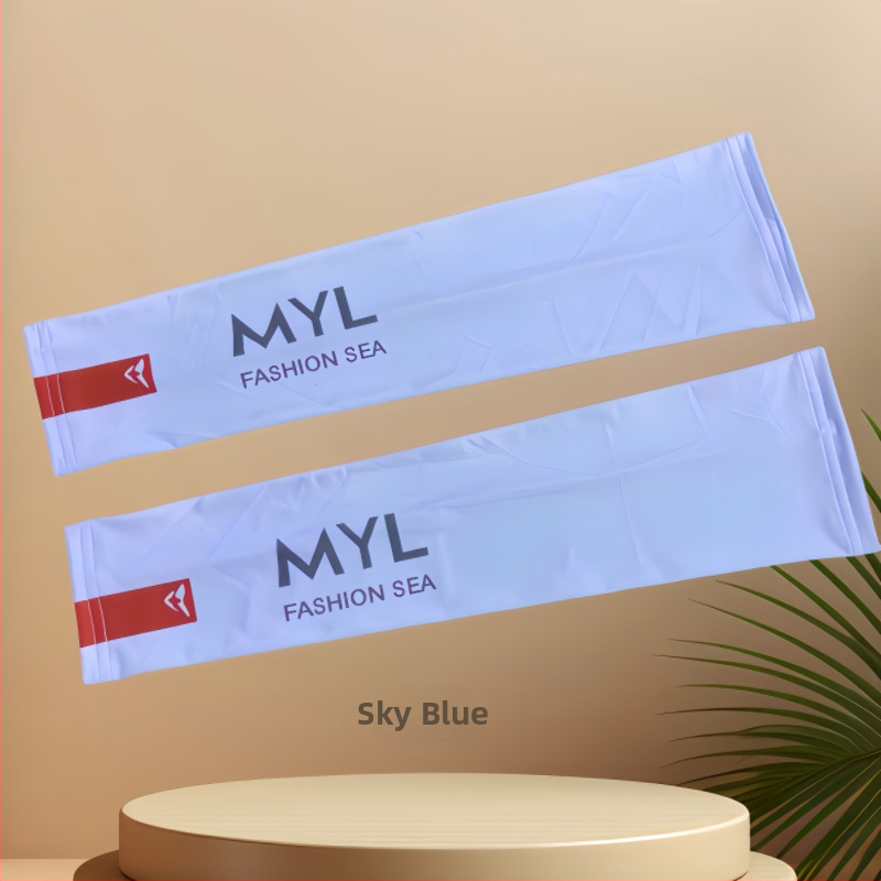 Летни в Модерни ледени ръкави Мъжки ръкави за шофиране UV-устойчиви ледени копринени ръкави Дамски ледени ръкави Слънцезащитни ръкави