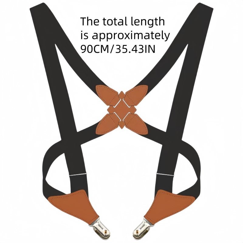 2025 Трансгранични нови европейски и американски 1 част широки тиранти за мъже регулируеми работни тиранти