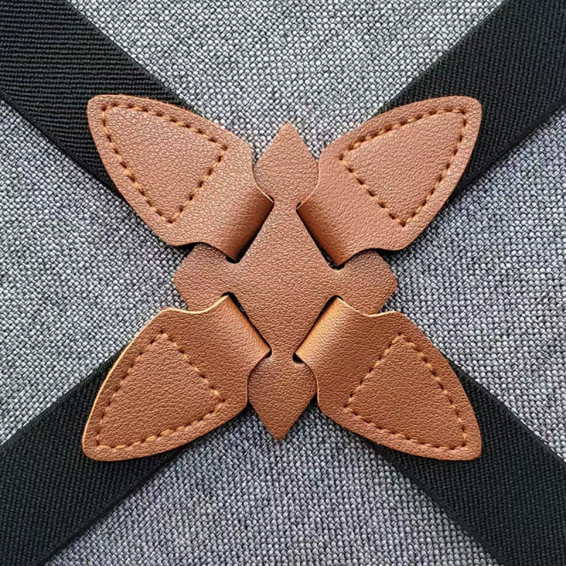 2025 Трансгранични нови европейски и американски 1 част широки тиранти за мъже регулируеми работни тиранти