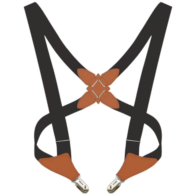 2025 Трансгранични нови европейски и американски 1 част широки тиранти за мъже регулируеми работни тиранти