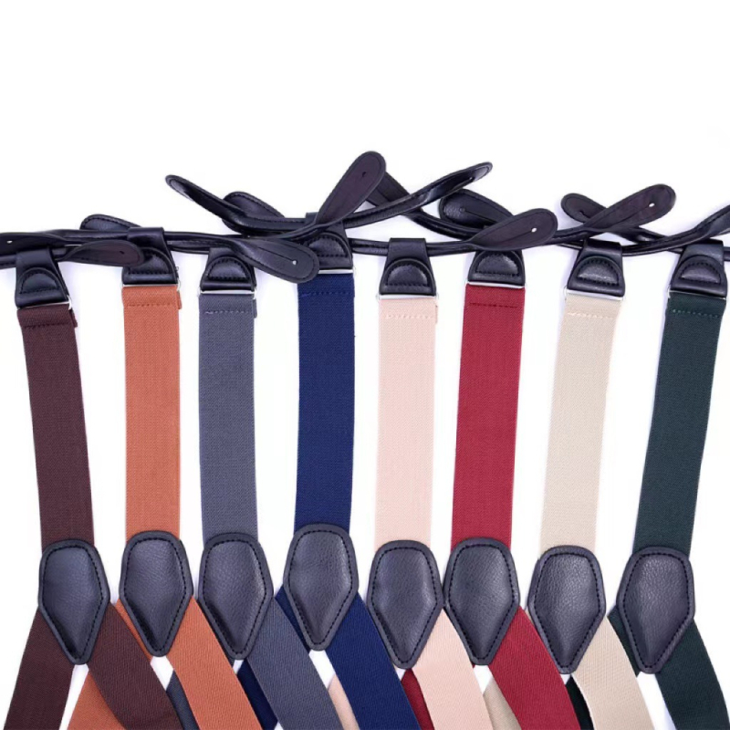 Tarpvalstybinio šaltinio suaugusiųjų sagomis užsegamos petnešos unisex britiškos dirželio elastinės sagties