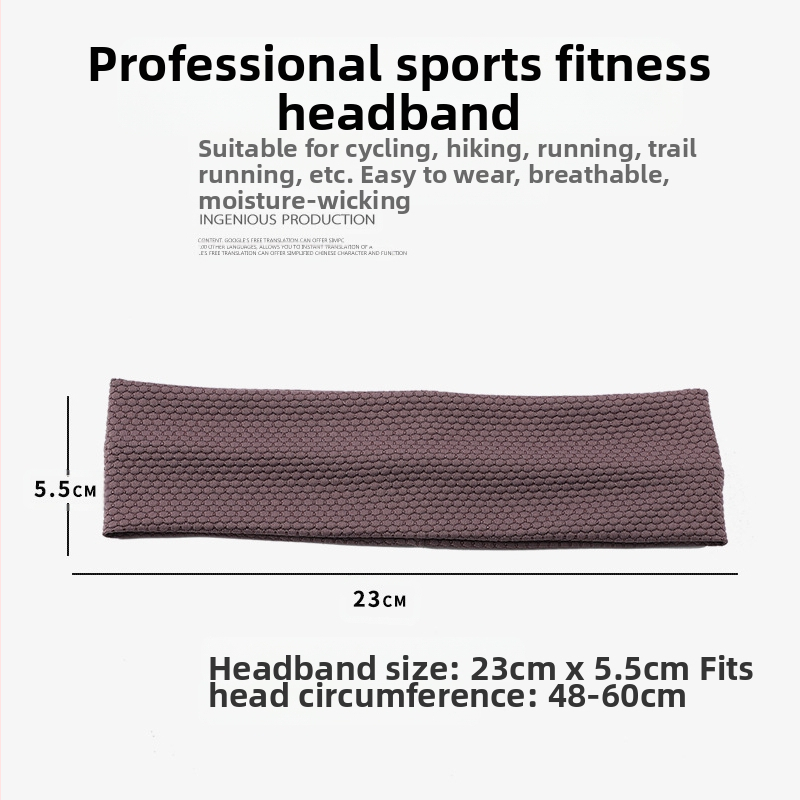 Nový štýl tenkých športových vlasových pásikov pre ženy, outdoorové horolezectvo, beh, tenis, sieťovina, joga, fitness, priedušná šatka absorbujúca pot pre mužov