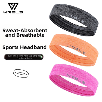 Αθλητική κορδέλα Wrels, κορδέλα για το κεφάλι, κορδέλα για τον ιδρώτα, εξοπλισμός γυμναστικής και μπάσκετ, αντιιδρωτικό για τρέξιμο που απορροφά τον ιδρώτα, προστασία κεφαλιού και μαντήλι που απομακρύνει τον ιδρώτα