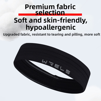 Αθλητική κορδέλα Wrels, κορδέλα για το κεφάλι, κορδέλα για τον ιδρώτα, εξοπλισμός γυμναστικής και μπάσκετ, αντιιδρωτικό για τρέξιμο που απορροφά τον ιδρώτα, προστασία κεφαλιού και μαντήλι που απομακρύνει τον ιδρώτα
