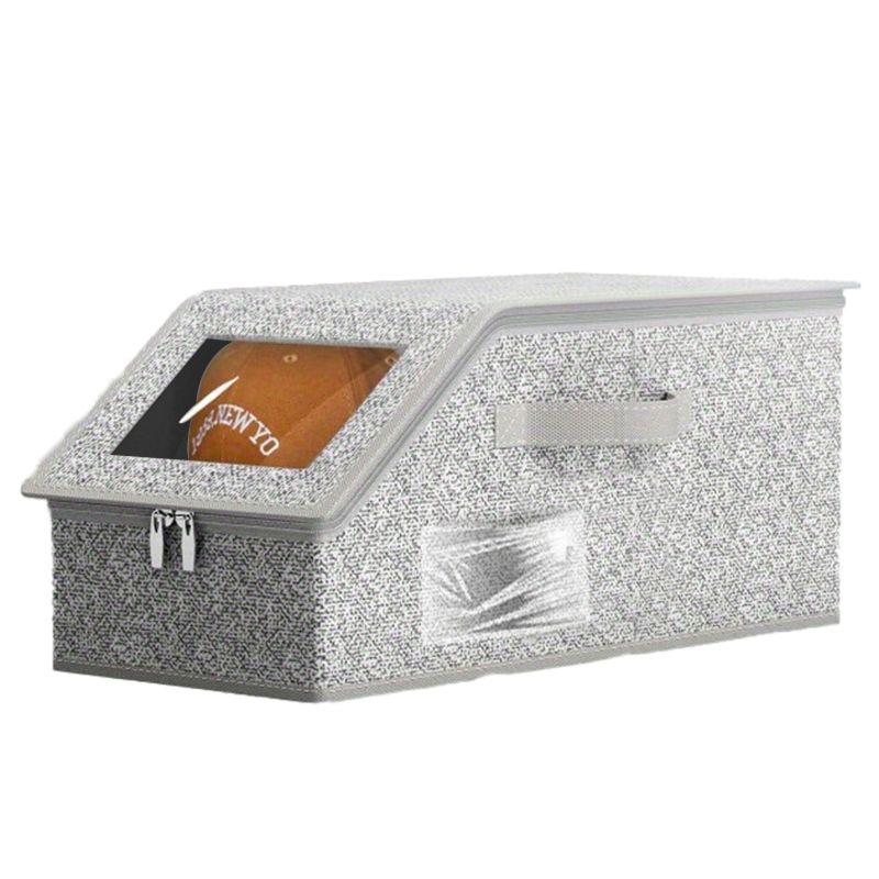 Сгъваема кутия за съхранение на бейзболни шапки с голям капацитет, многофункционална, прахоустойчива, за съхранение в домашен гардероб