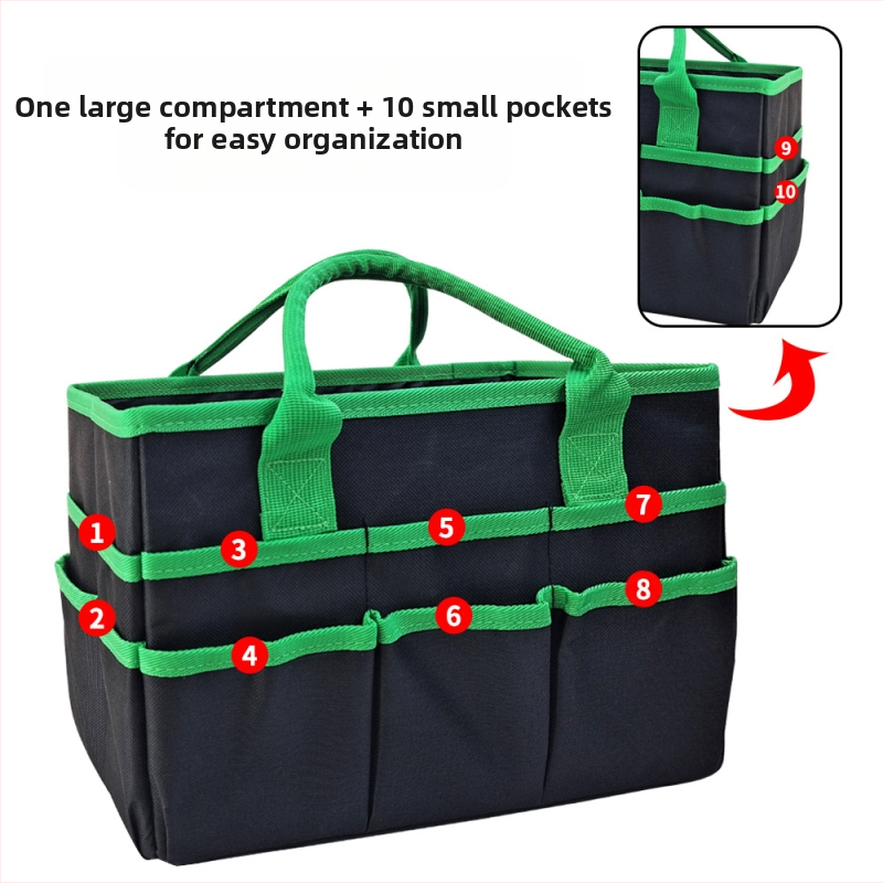 Taška na učebné pomôcky od Amazonu New Spot, taška na učiteľa, úložná taška na papierenské potreby, taška do triedy, záhradnícka taška na záhradné náradie