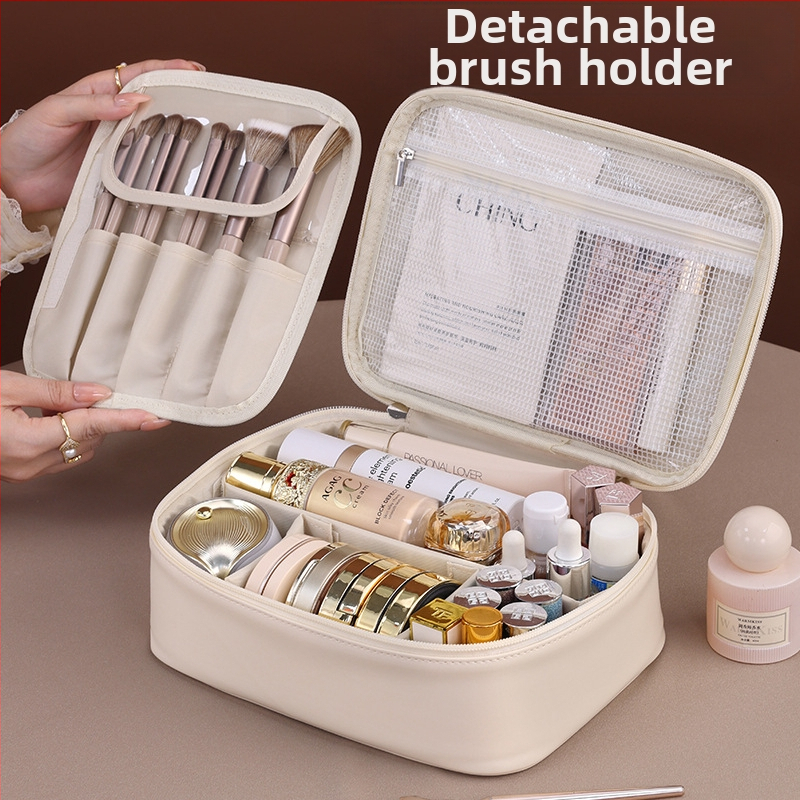 Prenosná odnímateľná multifunkčná kozmetická taška s veľkou kapacitou, vodotesná cestovná kozmetika, úložná taška na toaletné potreby, cezhraničný predaj